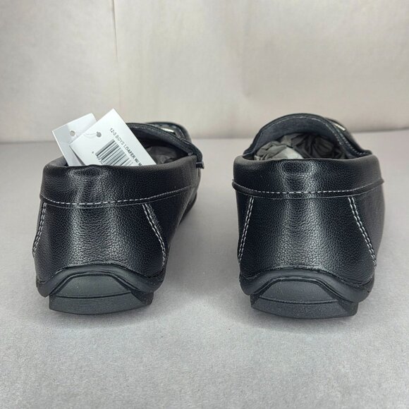 NWT Josmo Boy's Black Casual Slip-On Lightweight Loafers - Picture 4 of 6